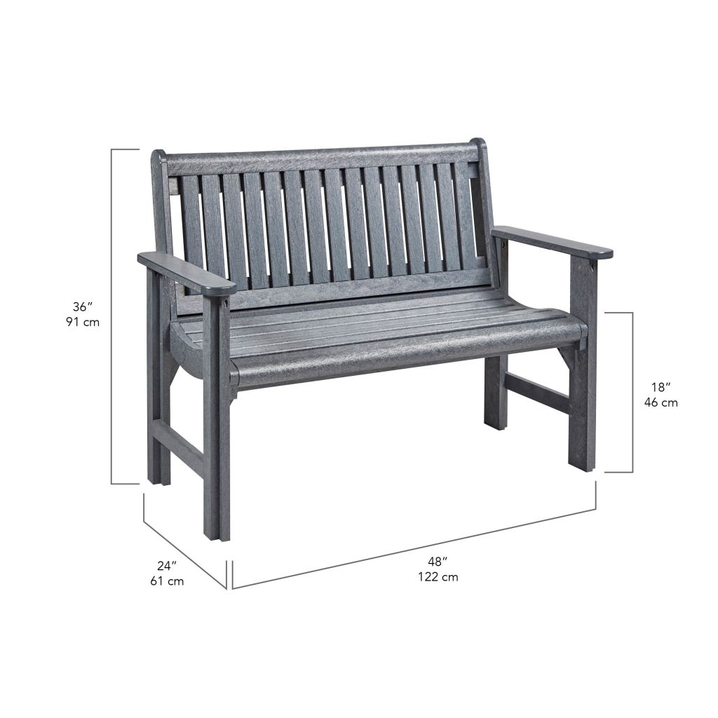 4′ Garden Bench