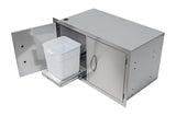 Built-In Supreme/Lux 30" Double Door System Stainless Steel Built-In Supreme/Lux 30" Double Door System Stainless Steel