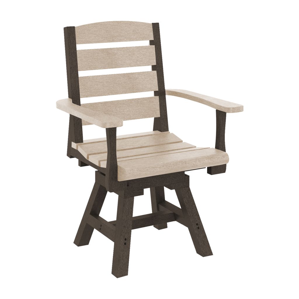 Napa Dining Swivel Arm Chair
