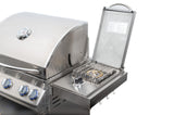 Supreme/Lux Single Outdoor Side Burner Stainless Steel Supreme/Lux Single Outdoor Side Burner Stainless Steel