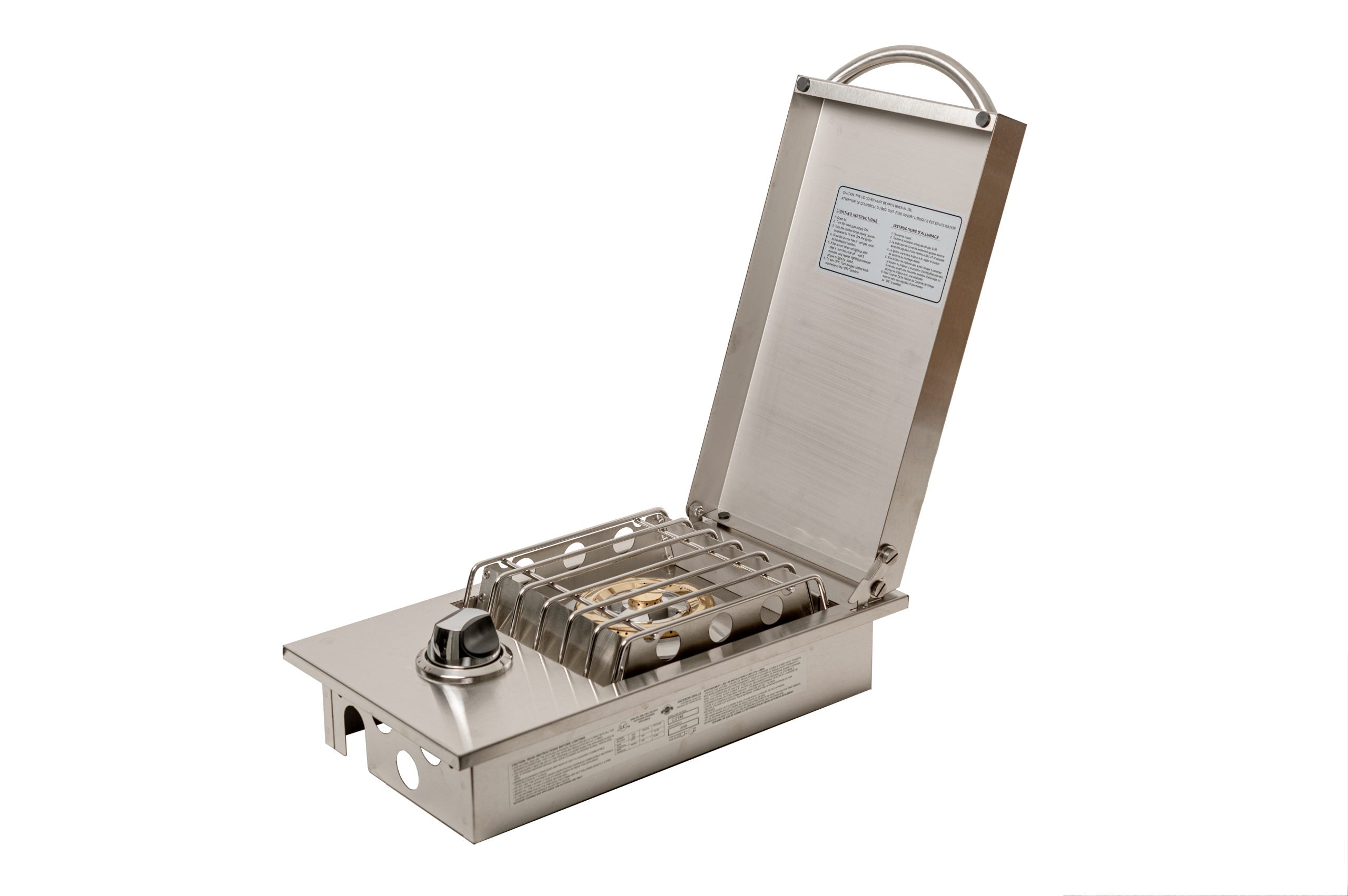Supreme/Lux Single Outdoor Side Burner Stainless Steel Supreme/Lux Single Outdoor Side Burner Stainless Steel