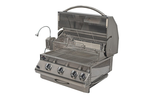 LUX 550 STAINLESS STEEL GAS GRILL BUILT IN