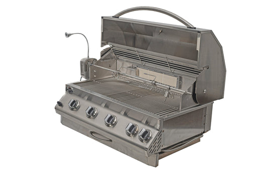 LUX 700 STAINLESS STEEL GAS GRILL BUILT IN