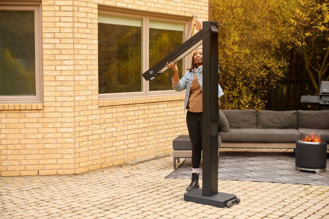 Phantom Freestand Outdoor Electric Infrared Heater