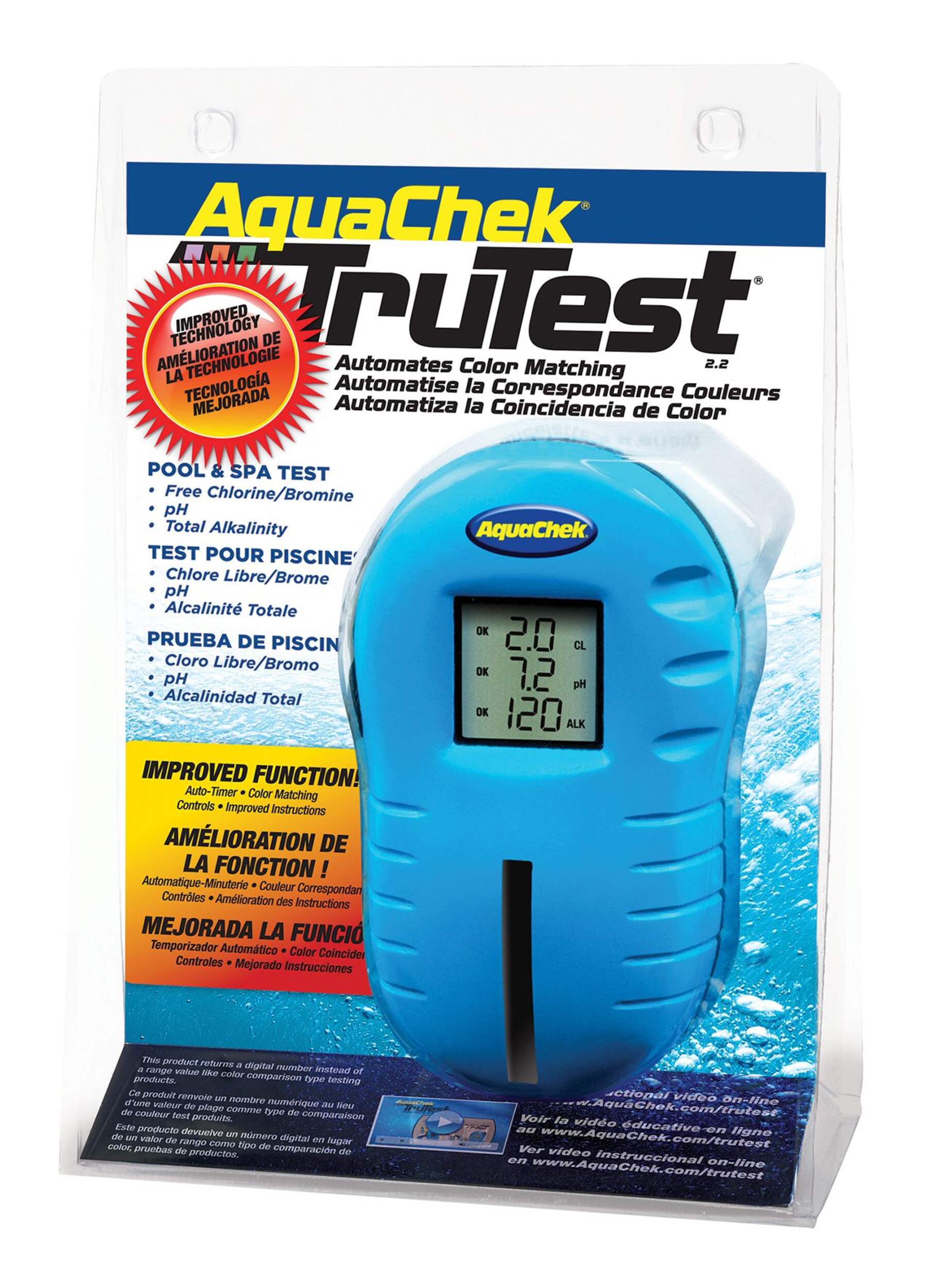 Aqua Check TruTest Digital Pool & Spa Test Strip Reader Aqua Check TruTest Digital Pool & Spa Test Strip Reader