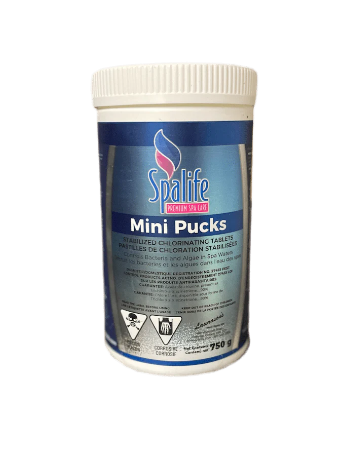 Spalife Mini Pucks – Stabilized Chlorine Tablets