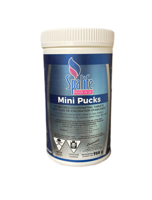 Spalife Mini Pucks – Stabilized Chlorine Tablets