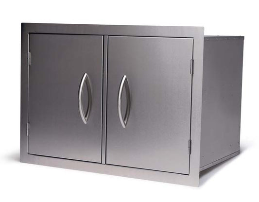 Built-In Supreme/Lux 30" Double Door System Stainless Steel