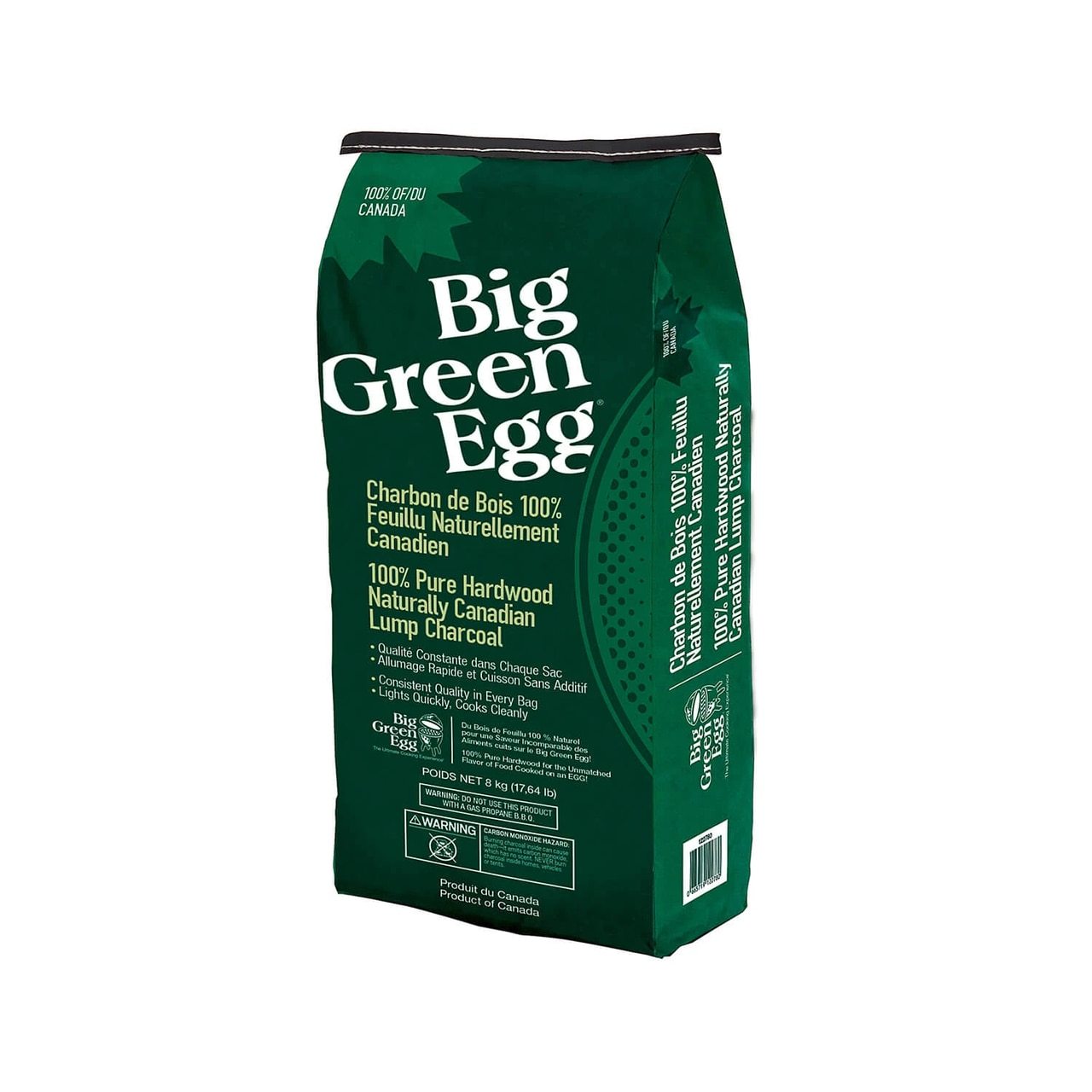 Big Green Egg Canadian Maple 100% Natural Lump Charcoal Big Green Egg Canadian Maple 100% Natural Lump Charcoal