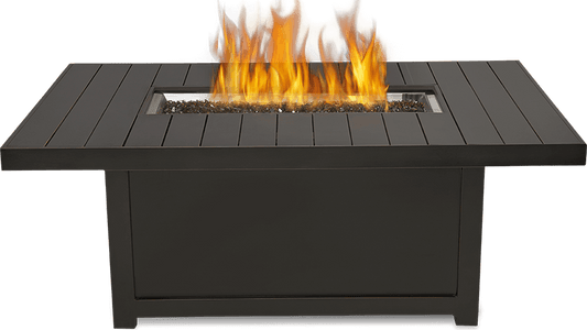 St. Tropez Rectangular Patio Flame Table