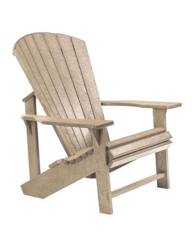 Beige Adirondack Chair