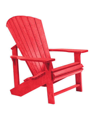 Red Adirondack Chair