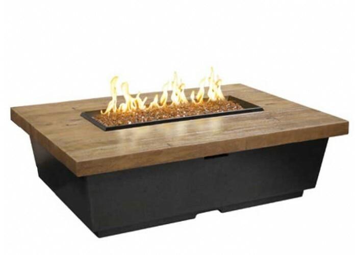 American Fyre Contempo Rectangle Firetable American Fyre Contempo Rectangle Firetable