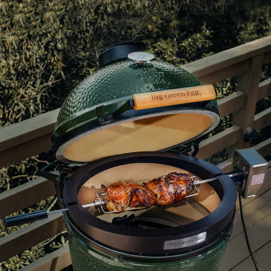 Big Green Egg Rotisserie