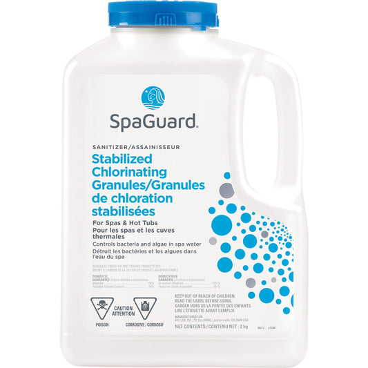 SpaGuard Stabilized Chlorinating Granules (2kg) (P/N: 7506)