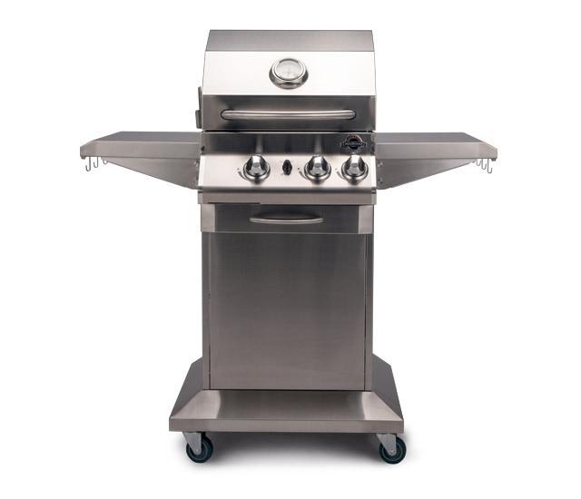 LUX 550 STAINLESS STEEL GRILL