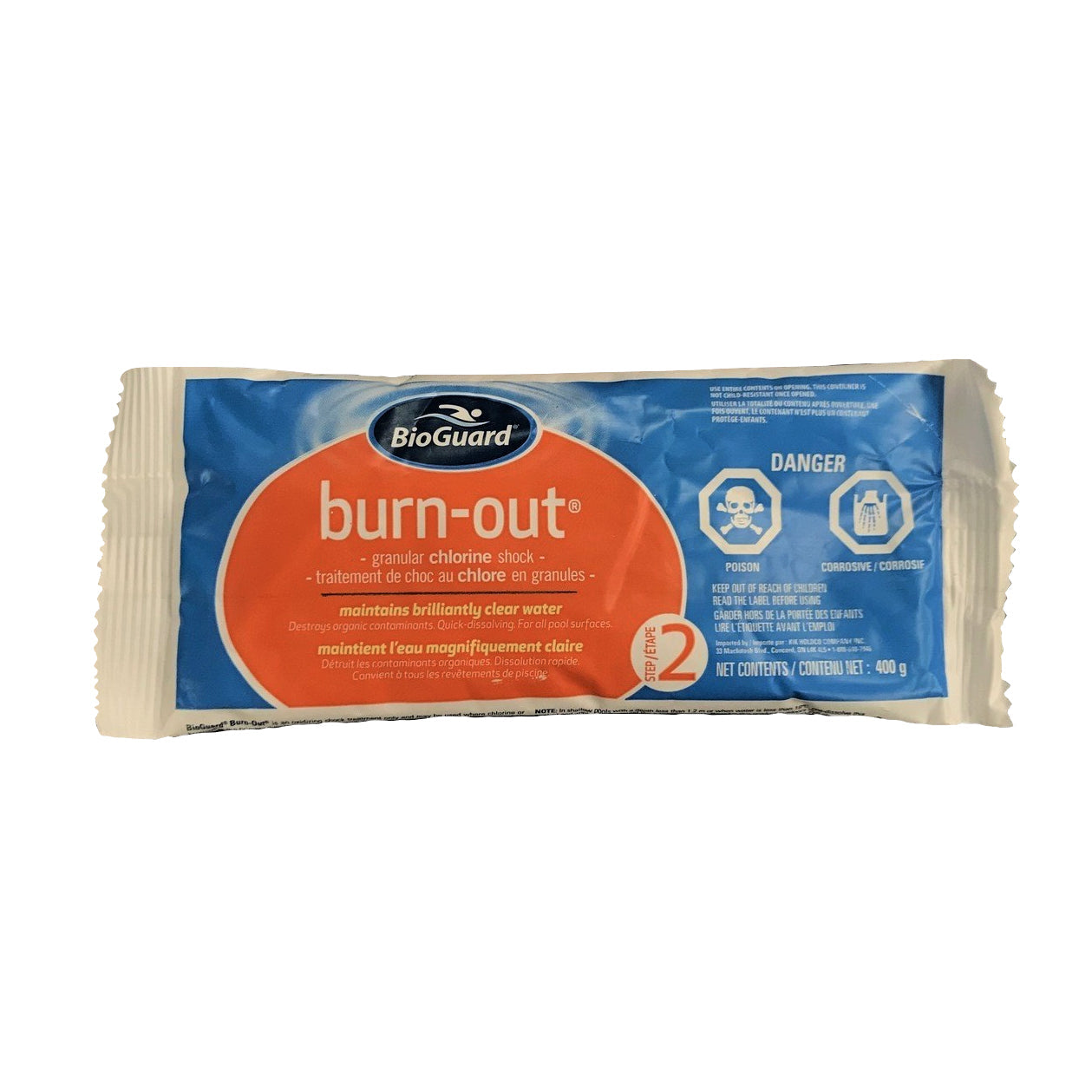 BioGuard Burn Out® (400gm Bags Only) (P/N: 2809) BioGuard Burn Out® (400gm Bags Only) (P/N: 2809)