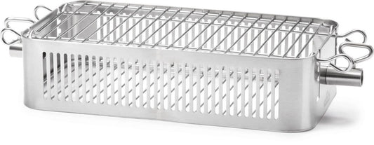 Stainless Steel Rotisserie Basket