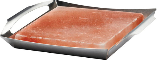 Himalaya Salt Block With Stainless Steel Topper