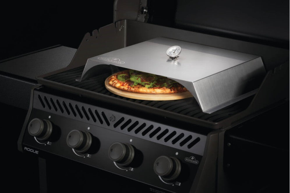 Stainless Steel Add-On Pizza Oven