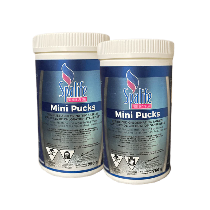 Spalife Mini Pucks – Stabilized Chlorine Tablets