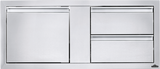 42 X 16 INCH SINGLE DOOR & DOUBLE DRAWER COMBO