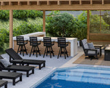 Napa Swivel Pub Arm Chair