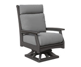 Classic Terrace High Back Swivel Rocker