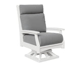 Classic Terrace High Back Swivel Rocker