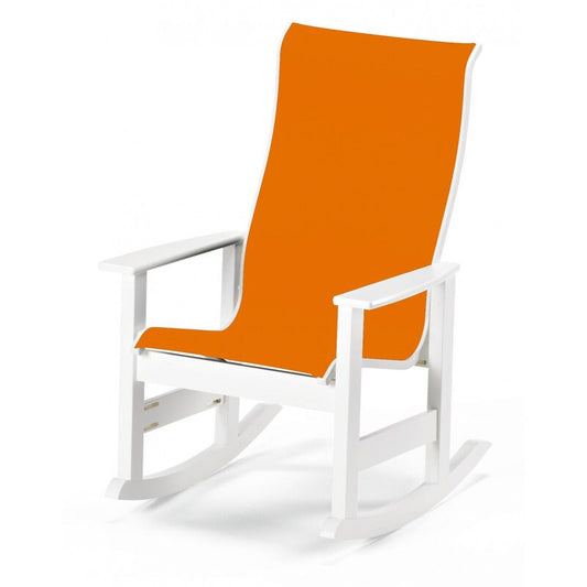 Leeward Supreme MGP Patio Rocking Chair With Sling Seating