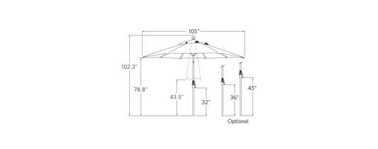 9' Collar Tilt