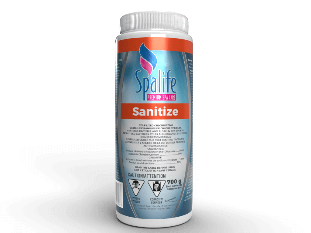 Spalife Sanitize – Stabilized Chlorine Granules